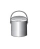 Accessoires Semi-Fermetures pour rideaux metalliques : Pot de graisse 101 au lithium 825g