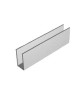 Coulisses Semi-Fermetures pour rideaux metalliques : Coulisse acier galva 40x30x40 ép. 2 (Vendu au mètre) 