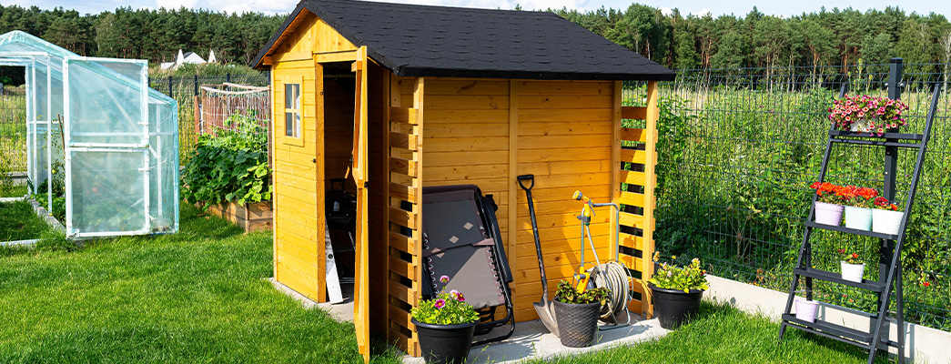 Remplacer porte abri de jardin