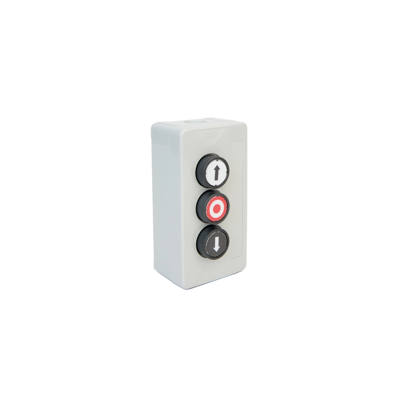 Bouton poussoir industriel GEBA 3 boutons